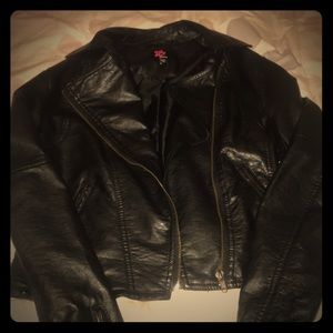Leather jacket